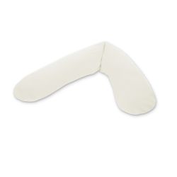 Das Original Theraline Stillkissen + Bezug Dinkelfüllung Creme Feinstrick