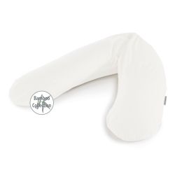 Theraline Stillkissen 190cm inkl. Bezug Wolkenweiß  Dinkelfüllung