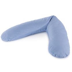 Theraline Stillkissen 190cm inkl. Bezug Chambray Mikroperlenfüllung