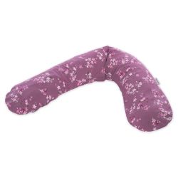 Theraline Stillkissen 190cm inkl. Bezug Blümchentraum Dinkelfüllung