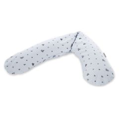 Theraline Stillkissen 190cm inkl. Bezug Sweetheart Dinkelfüllung