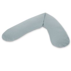 Bezug für das Original Theraline Stillkissen Nebelblau Feinstrick 