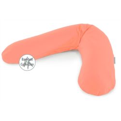 Theraline Stillkissen 190cm inkl. Bezug Koralle Mikroperlenfüllung
