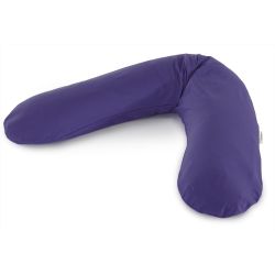 Theraline Stillkissen 190cm inkl. Bezug Jersey orientblau Mikroperlenfüllung