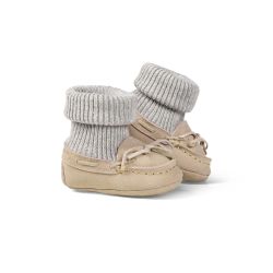 Fellhof Baby Patscherl Lammfell Hausschuhe DAKOTA Baby sand Gr. 22/23