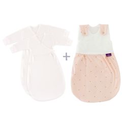 Träumeland Ganzjahres Schlafsack LIEBMICH 3tlg. Märchengold Größe 62/68