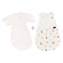 Träumeland Babyschlafsack LIEBMICH 3tlg. Set Dinolino 62/68