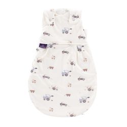 Träumeland Außenschlafsack LIEBMICH Little Farm blau Größe 62/68