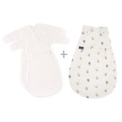 Träumeland Ganzjahres Schlafsack LIEBMICH 3tlg. Volare Größe 56/62