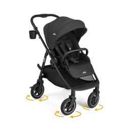 Joie Versadrift Buggy Sportwagen Kinderwagen 360 Grad R&auml;der Raven