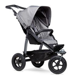 TFK mono Sportkinderwagen mit Luftrad-Set grau