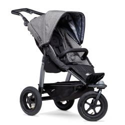 TFK mono Sportkinderwagen mit Luftrad-Set premium grau