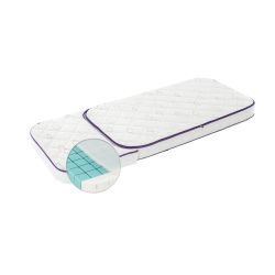 Träumeland Matratze FRÜHLINGSLUFT Wood Mini 68 x 122 x 11 cm + 68 x 40 x 11 cm