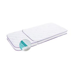 Träumeland Matratze FRÜHLINGSLUFT Sebra 70 x 112.5 x 12 cm + 70 x 42.5 x 12 cm