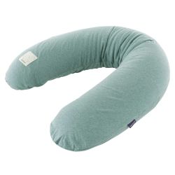 Träumeland BEZUG Stillkissen elastisch grün meliert 180 cm