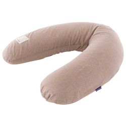 Träumeland BEZUG Stillkissen elastisch kastanie meliert 180 cm