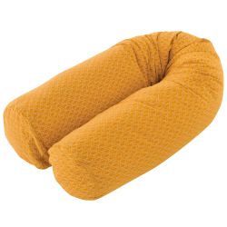 Träumeland Bettschlange XL Fische gold 140 cm Ø 19 cm