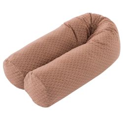 Träumeland Bettschlange XL Fische braun 140 cm Ø 19 cm