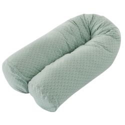 Träumeland Bettschlange XL Fische mint 140 cm Ø 19 cm