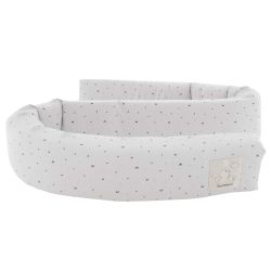 Träumeland Bettschlange Moon grau 10 x 200 x 12 cm