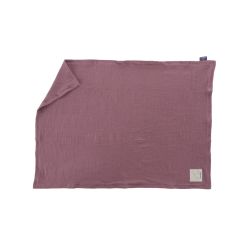 Träumeland Babydecke aus Musselin pflaume Größe 75 x 100 cm