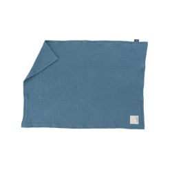Träumeland Babydecke aus Musselin jeansblau Größe 75 x 100 cm