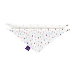 Träumeland Dreieckstuch 2er-SET Dreiecke bunt & Sternchen beige