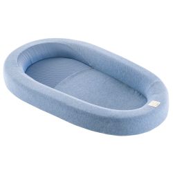 Träumeland Nest ''Home'' Air blau meliert Liegefläche 65 cm