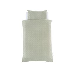 Träumeland Bettwäsche Jersey Kuschelhase grün 100/135 + 40/60 cm