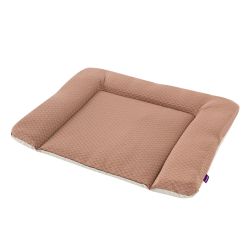 Träumeland Wickelauflage Fische braun PVC-frei 75 x 85 cm