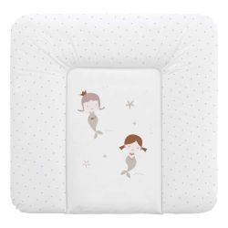 Träumeland Wickelauflage Mermaid 75 x 75 cm