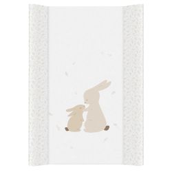 Träumeland Wickelmulde Wickelauflage Hophop Bunny beige 50 x 70 cm