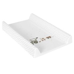 Träumeland Wickelmulde Wickelauflage Little Farm grün 50 x 70 cm