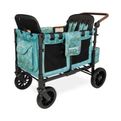 Wonderfold W4 Luxe Pro Van Gogh Quadro Kinderwagen 4-Sitzer Almond Blossoms