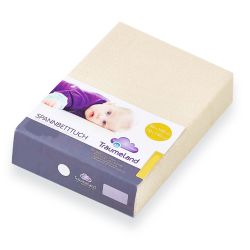 Träumeland Spannbetttuch Jersey beige 40x90