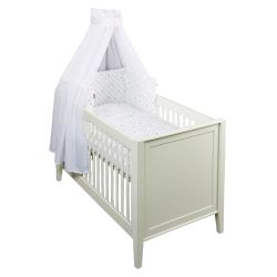 Träumeland Bettset/Himmelset 3-teilig Sterne blau