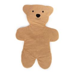 Childhome Teddy Teppich Spielteppich Groß 150 cm Teddy Braun