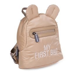Childhome Rucksack Kids My First Bag Kindertasche gesteppt Beige