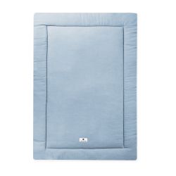 Julius Zöllner Krabbeldecke Musselin denim 95/135