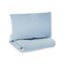 Julius Zöllner Bettwäsche Musselin denim 100/135+40/60