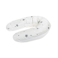 Träumeland Stillkissen 190 cm Design 5 grau Stars