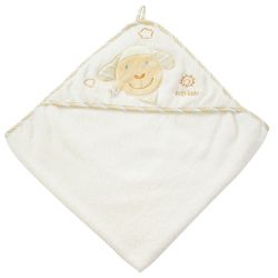 Fehn Babylove Kapuzen-Badetuch Schaf