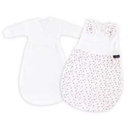 Träumeland Babyschlafsack LIEBMICH 2tlg. Set Herz rosa, Größe 44