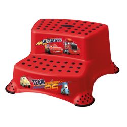 Keeeper Cars Schemel 2-stufig Tritthocker Cherry Red