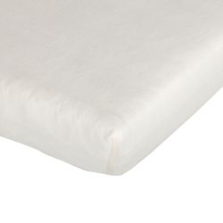 Träumeland Spannbetttuch für Babymatratze Tencel beige 60x120 / 70x140