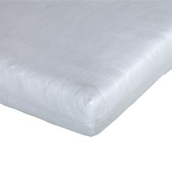 Träumeland Spannbetttuch für Babymatratze Jersey hellgrau 60x120 / 70x140