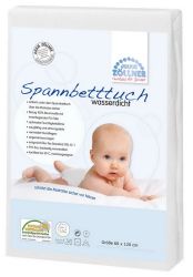 Julius Zöllner Wasserdichtes Spannbetttuch 60/120 cm