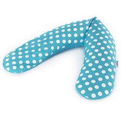 Theraline Stillkissenbezug Bezug für Das Original 190 cm Indie Dots petrol