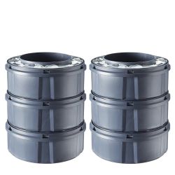 Tommee Tippee Nachfüllkassette Twist & Click & Sangenic Tec Windeleimer 6er Set