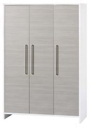 Schardt Eco Silber Kleiderschrank 3-türig
